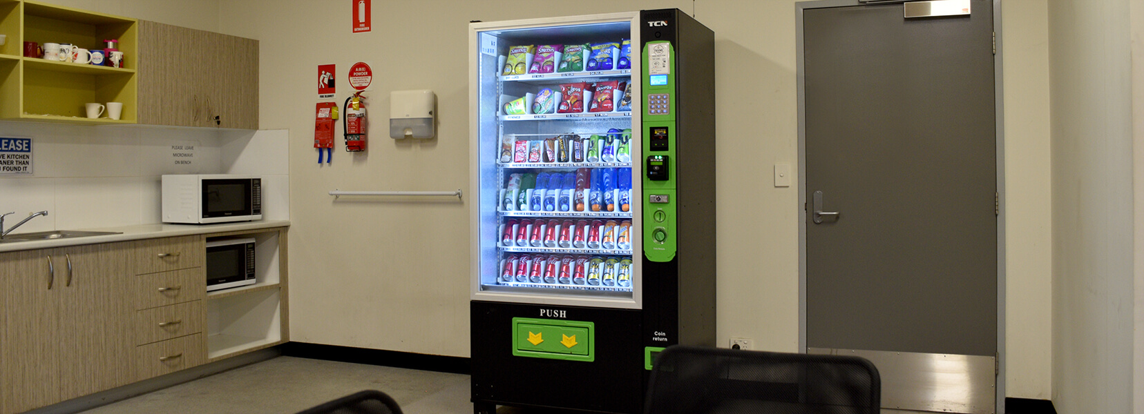 free vending machine hire